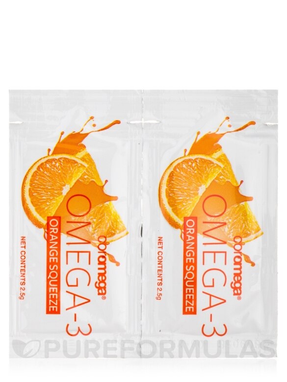  Orange Flavor - 90 Individual Squeeze Packets - Alternate View 3