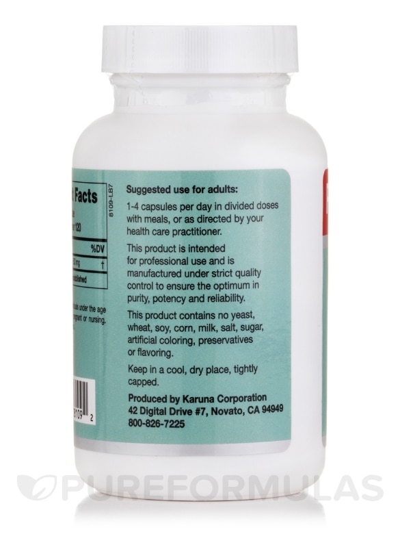Pregnenolone Steroid Hormone Precursor - 120 Capsules - Alternate View 2