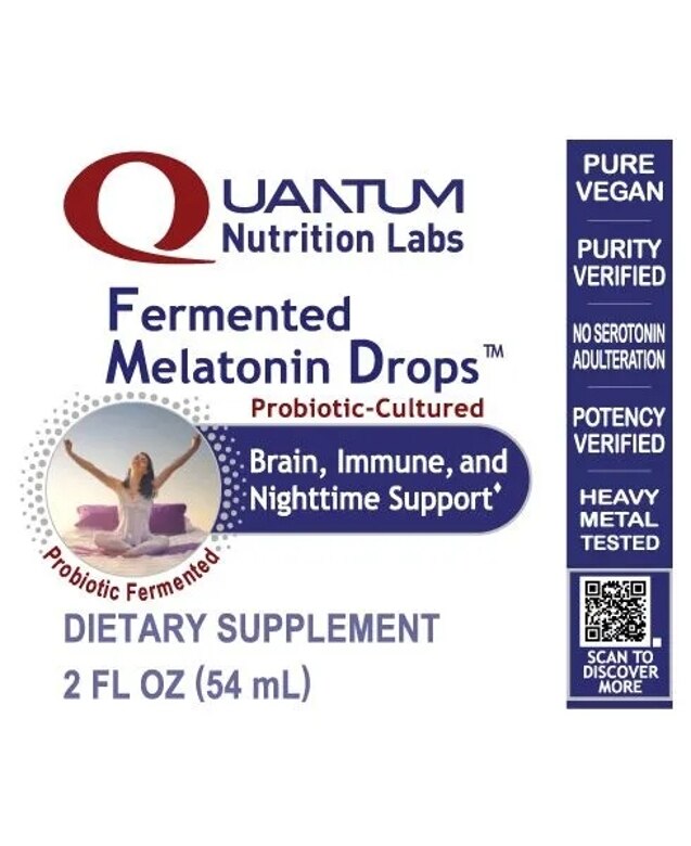 Fermented Melatonin Drops™ - 2 fl. oz (54 ml) - Alternate View 1