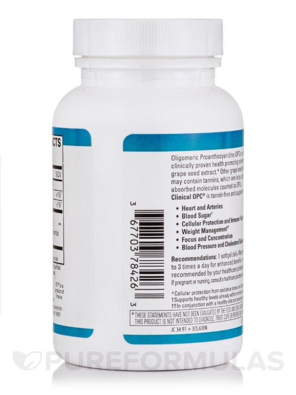 Clinical OPC® 400 mg - 60 Softgels - Alternate View 2