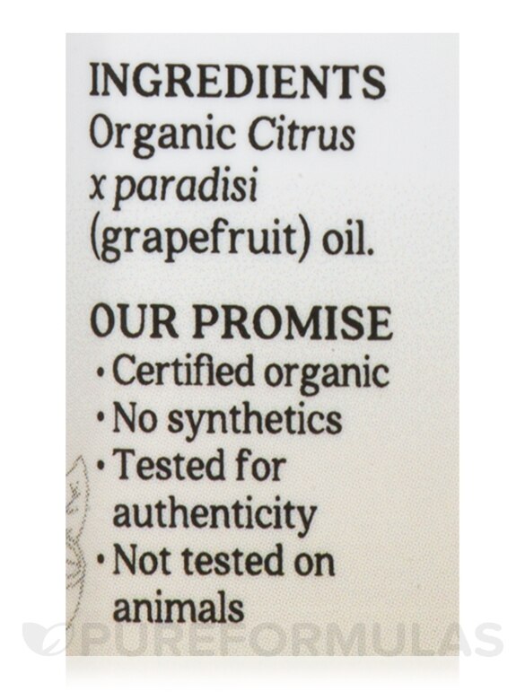 Organic Grapefruit Pure Essential Oil - 0.25 fl. oz (7.4 ml) - Alternate View 4