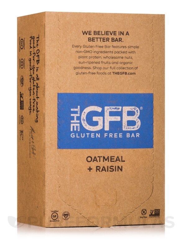 Oatmeal Raisin Protein Bar - Box of 12 Bars (2.05 oz / 58 Grams each)