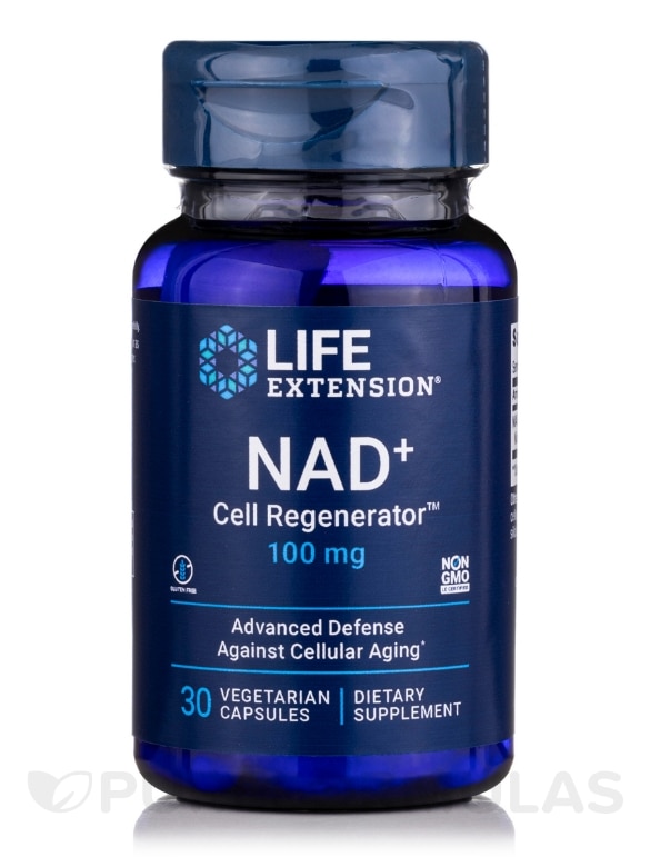 NAD+ Cell Regenerator™ 100 mg - 30 Vegetarian Capsules