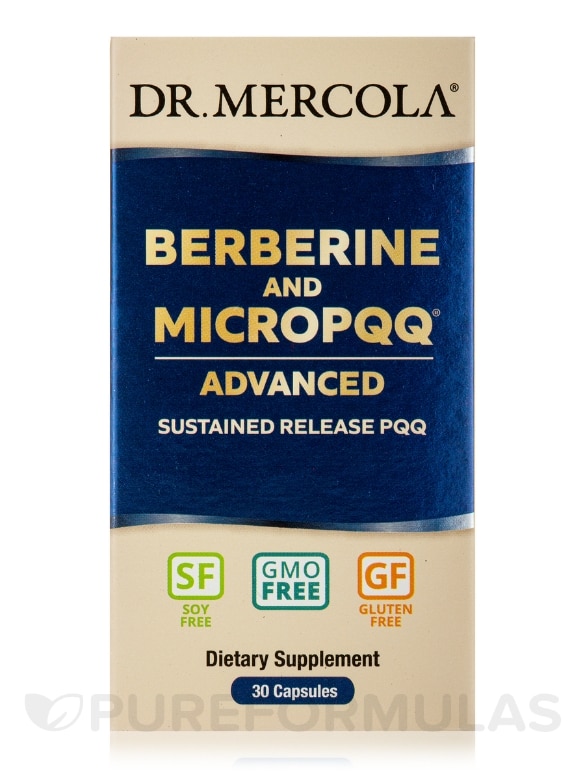 Berberine and MicroPQQ® Advanced - 30 Capsules - Alternate View 3