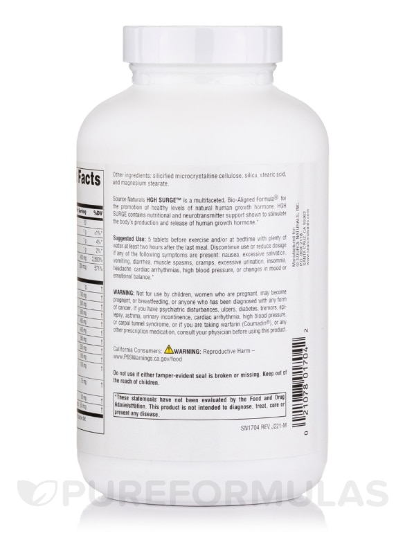 HGH Surge™ - 150 Tablets - Alternate View 2