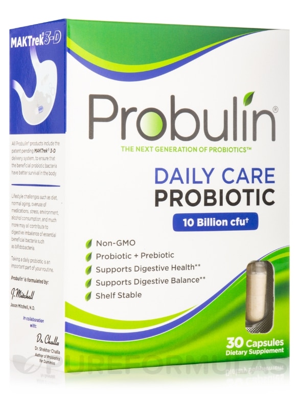Daily Care Probiotic 10 Billion CFU - 30 Capsules