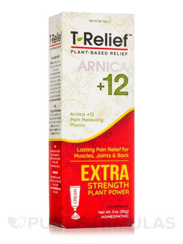T-Relief™ Extra Strength Pain Relief (Cream) - 3 oz (85 Grams)