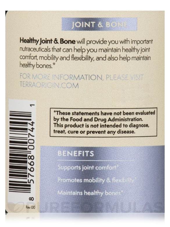 Healthy Joint & Bone - 120 Tablets - Alternate View 5