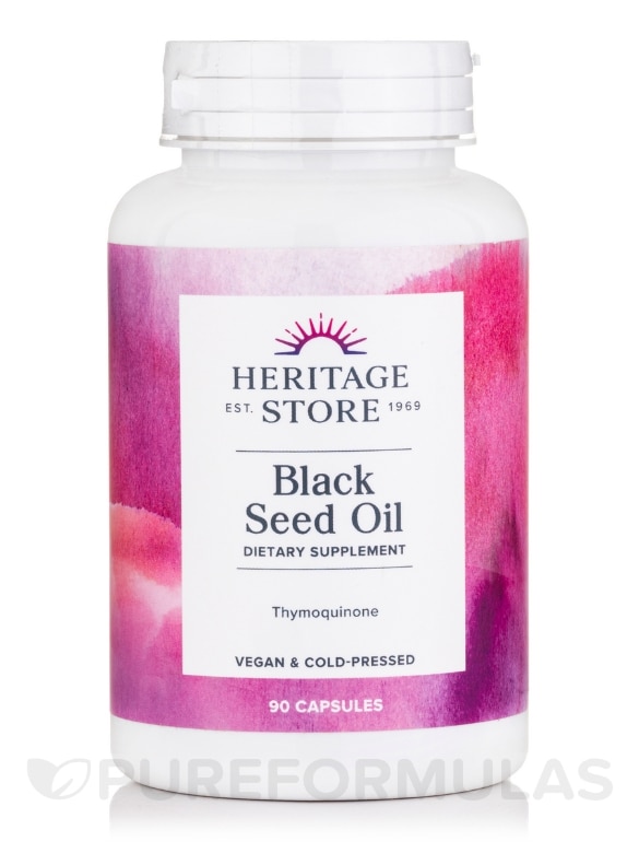 Black Seed Oil 650 mg - 90 Vegetarian Liquid Capsules