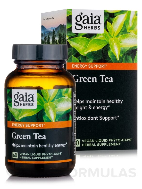 Green Tea - 60 Vegetarian Liquid Phyto-Caps® - Alternate View 1