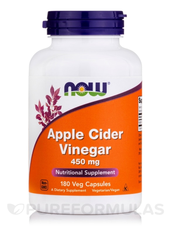 Apple Cider Vinegar 450 mg - 180 Capsules