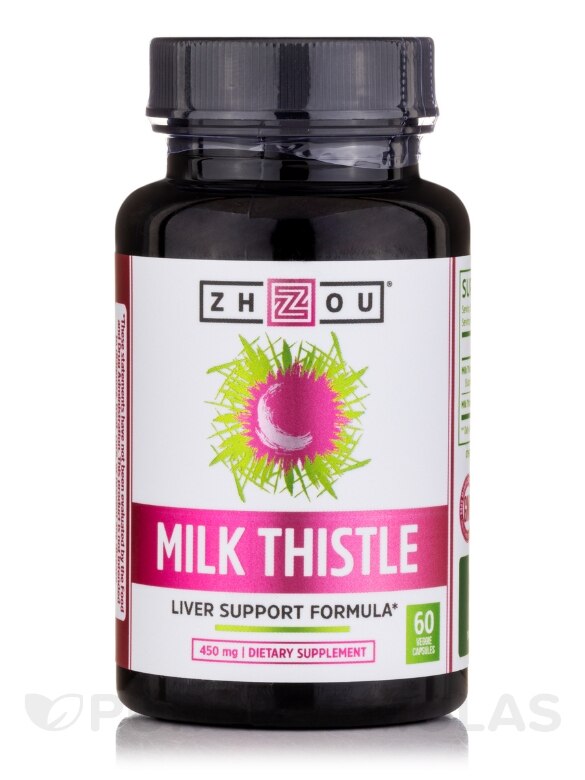 Milk Thistle 450 mg - 60 Veggie Capsules