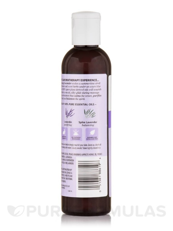 Relaxing Lavender Aromatherapy Body Oil - 8 fl. oz (237 ml) - Alternate View 3