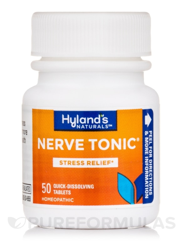 Nerve Tonic® - 50 Quick-Dissolving Tablets - Alternate View 2