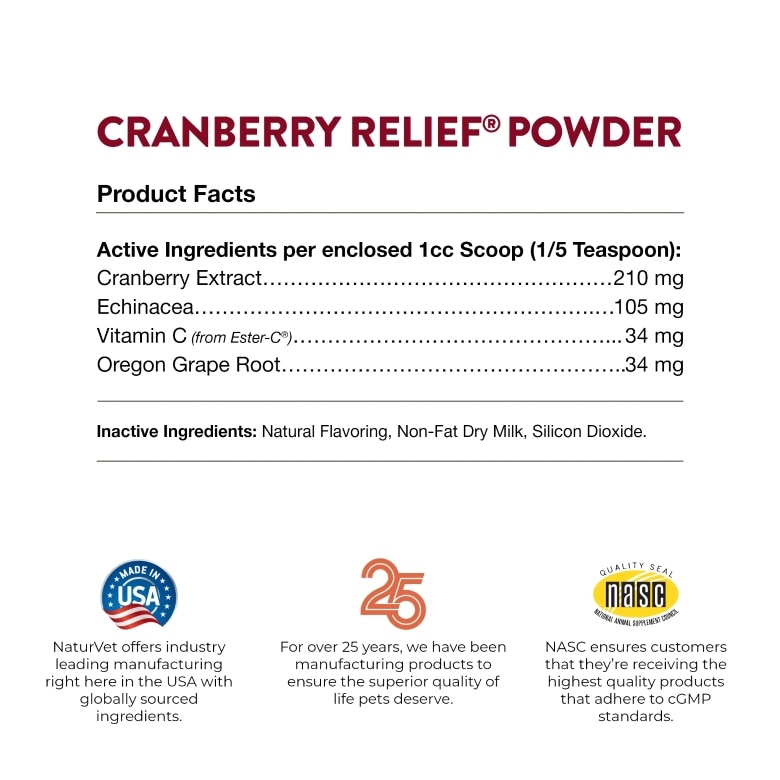 Cranberry Relief Powder - 50 Grams - Alternate View 7