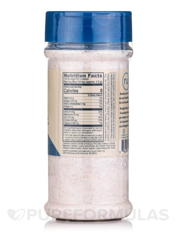 Wright Salt™ - Heart Healthy Salt Alternative - 8.36 oz (237 Grams) - Alternate View 1