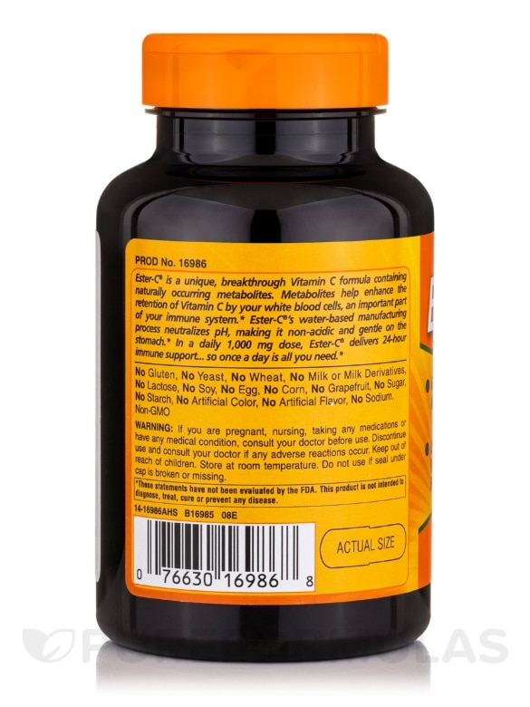 Ester-C® 500 mg - 120 Capsules - Alternate View 2
