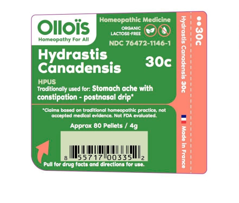  Lactose-Free Hydrastis Canadensis 30c - 80 Pellets