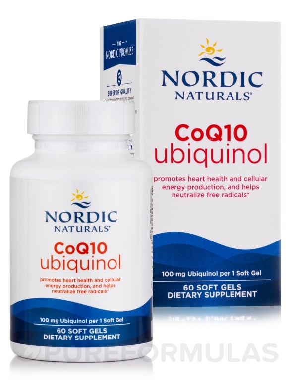 Nordic CoQ10 Ubiquinol™ - 60 Soft Gels - Alternate View 1