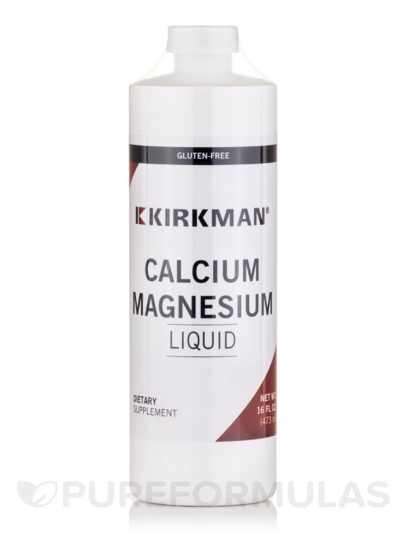 Calcium Magnesium Liquid - 16 fl. oz (473 ml)