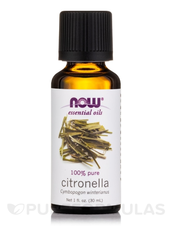 NOW® Essential Oils - Citronella Oil - 1 fl. oz (30 ml)