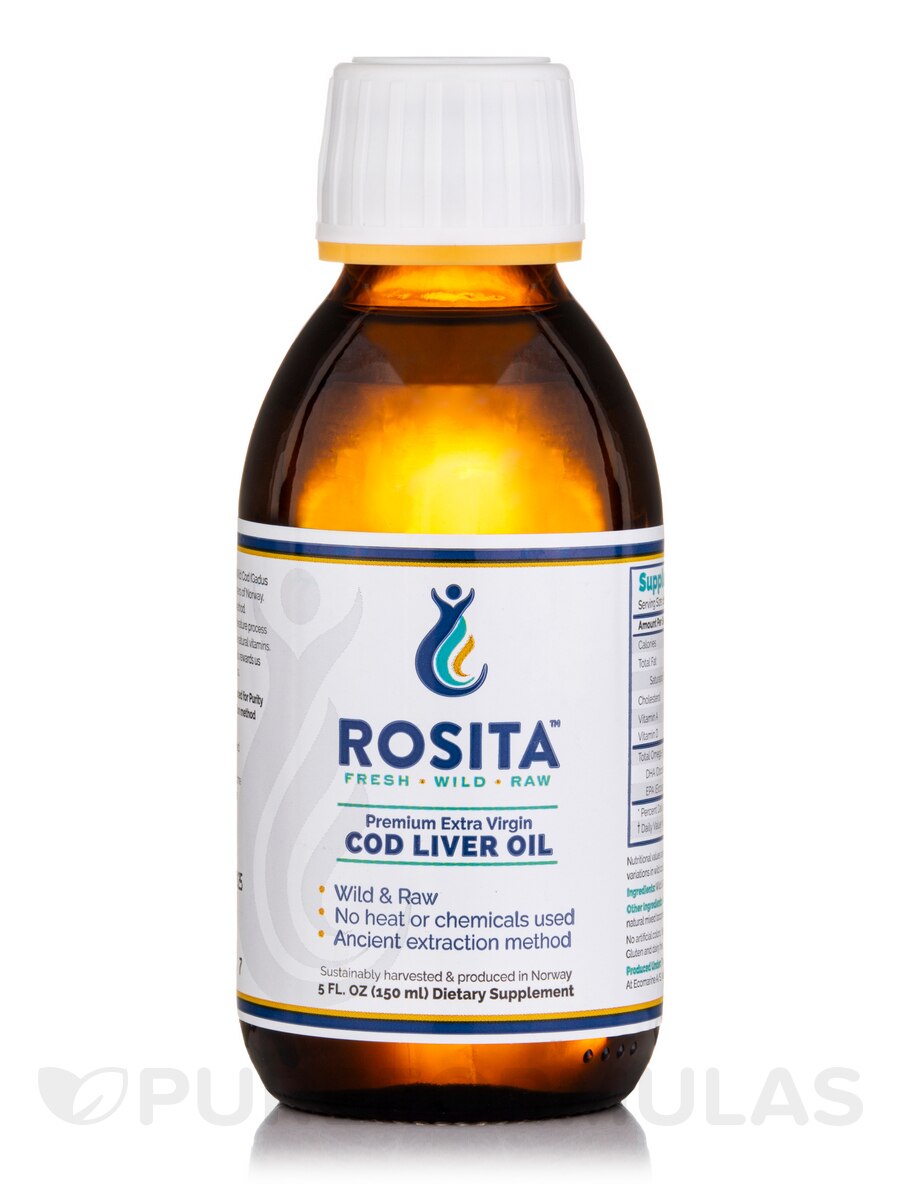 Extra Virgin Cod Liver Oil - Rosita | PureFormulas