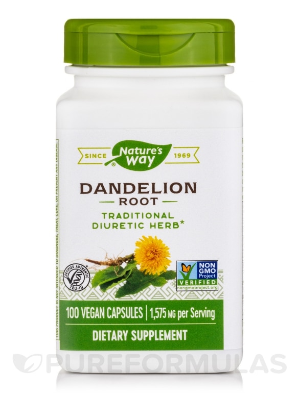 Dandelion Root - 100 Vegan Capsules