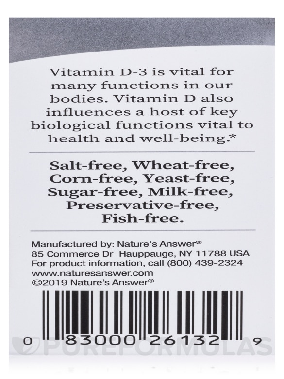 Liquid Vitamin D-3 Drops 4000 IU - 0.5 fl. oz (15 ml) - Alternate View 9