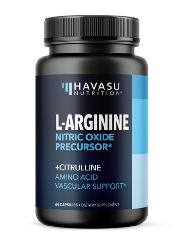 L-Arginine, Extra Strength - 60 Capsules