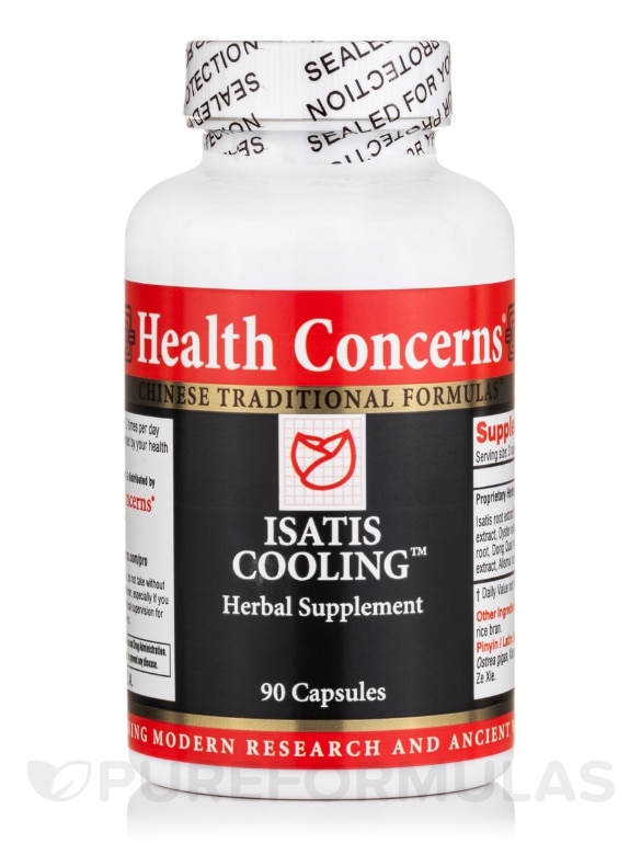 Isatis Cooling™ (Isatis & Smilax Herbal Supplement) - 90 Capsules