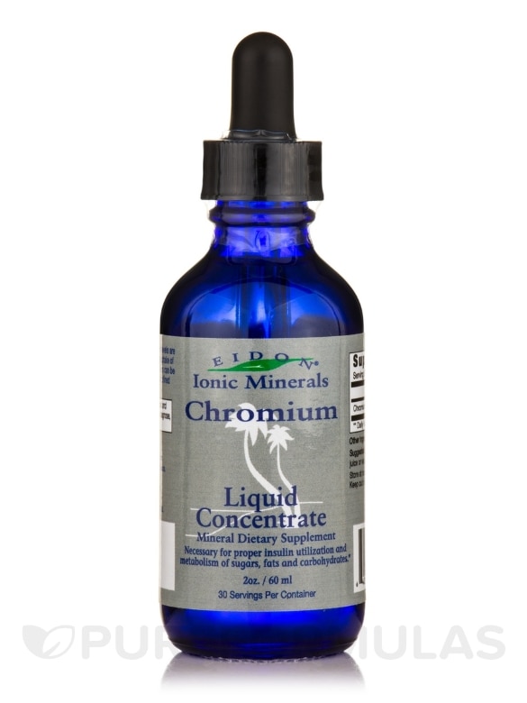 Liquid Chromium - 2 oz (60 ml) Concentrate (Glass Bottle)
