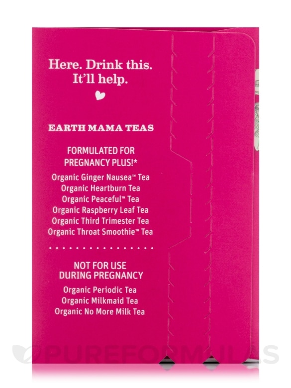 Organic Raspberry Leaf Tea (Caffeine Free) - 16 Tea Bags - Alternate View 4