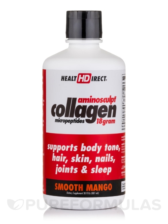 AminoSculpt® Collagen, Smooth Mango Flavor - 30 fl. oz (887 ml)