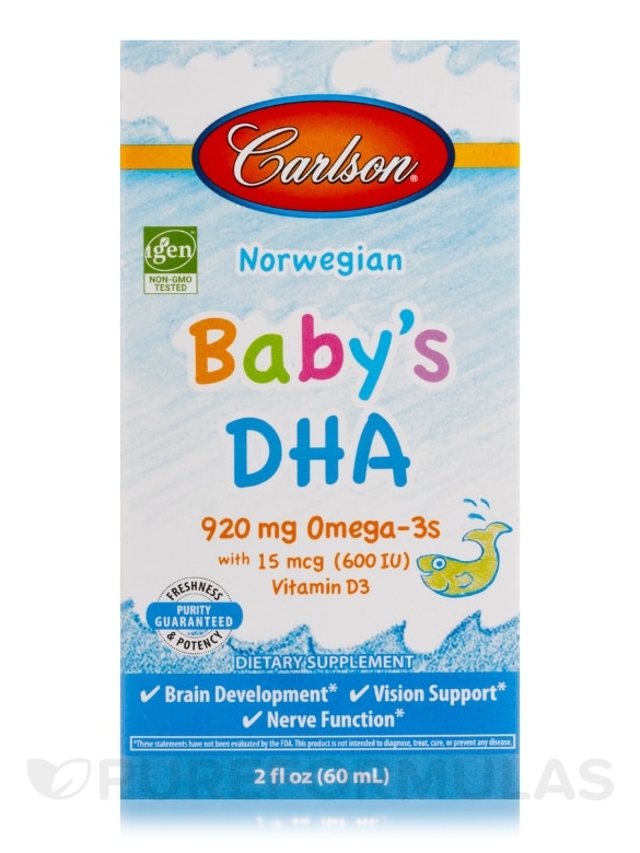 Norwegian Baby's DHA - 2 fl. oz (60 ml) - Alternate View 3