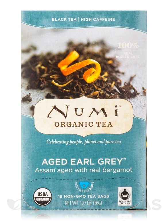 Aged Earl Grey Black Tea - 18 Tea Bags - Alternate View 2