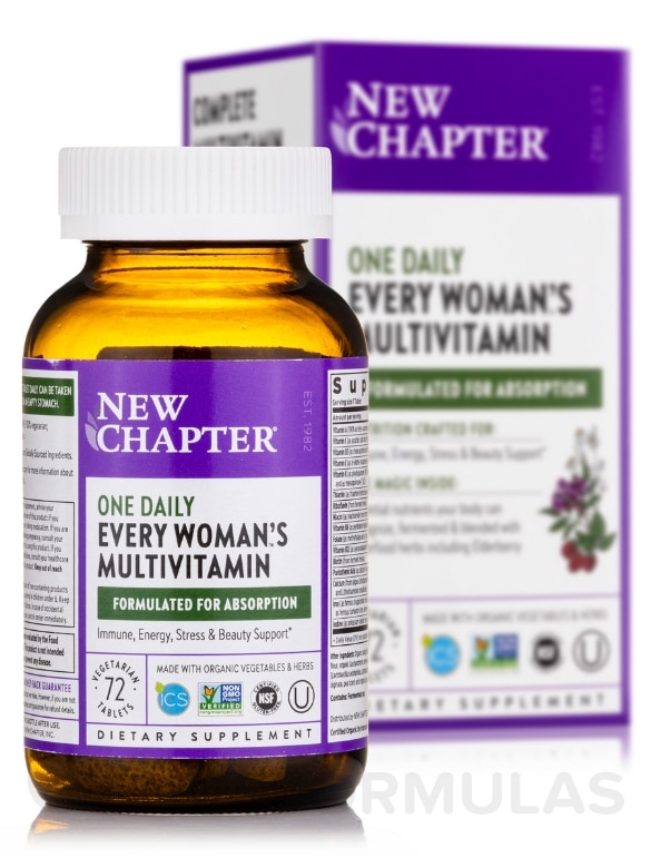 Every Woman's One Daily Multivitamin - 72 Vegetarian Tablets - Alternate View 1