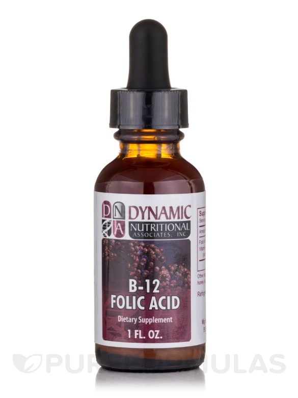 B-12 / Folic Acid - 1 fl. oz