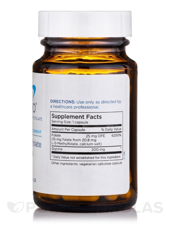 L-Methylfolate 15 mg - 90 Capsules - Alternate View 1