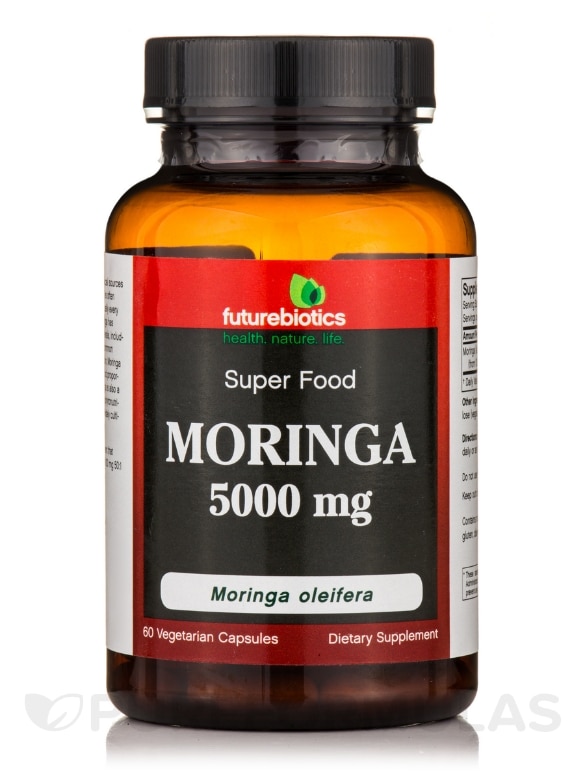 Moringa 5000 mg - 60 Vegetarian Capsules