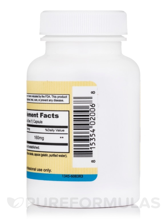 Adrenal 160 mg - 60 Capsules - Alternate View 2