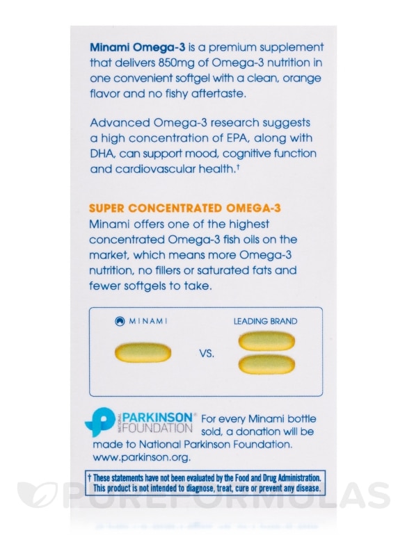 Minami Supercritical Omega-3 Fish Oil