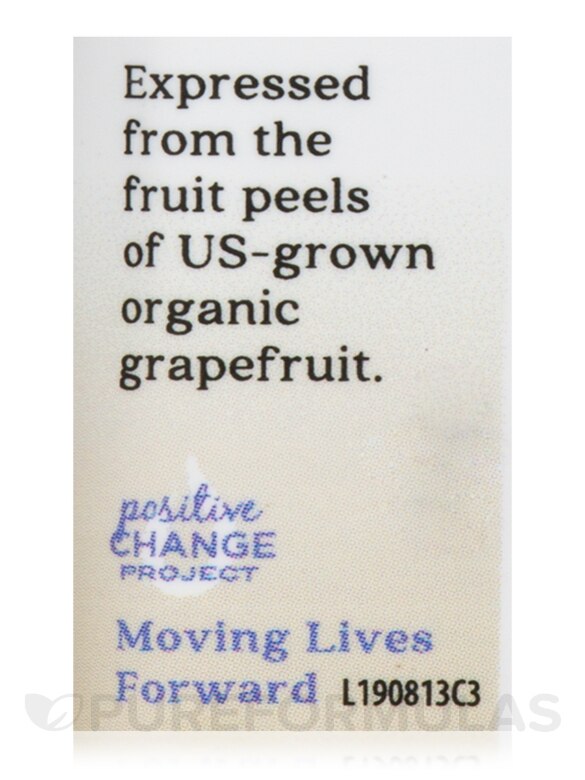 Organic Grapefruit Pure Essential Oil - 0.25 fl. oz (7.4 ml) - Alternate View 5