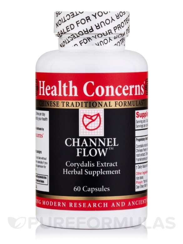 Channel Flow™ (Corydalis Extract Herbal Supplement) - 60 Capsules