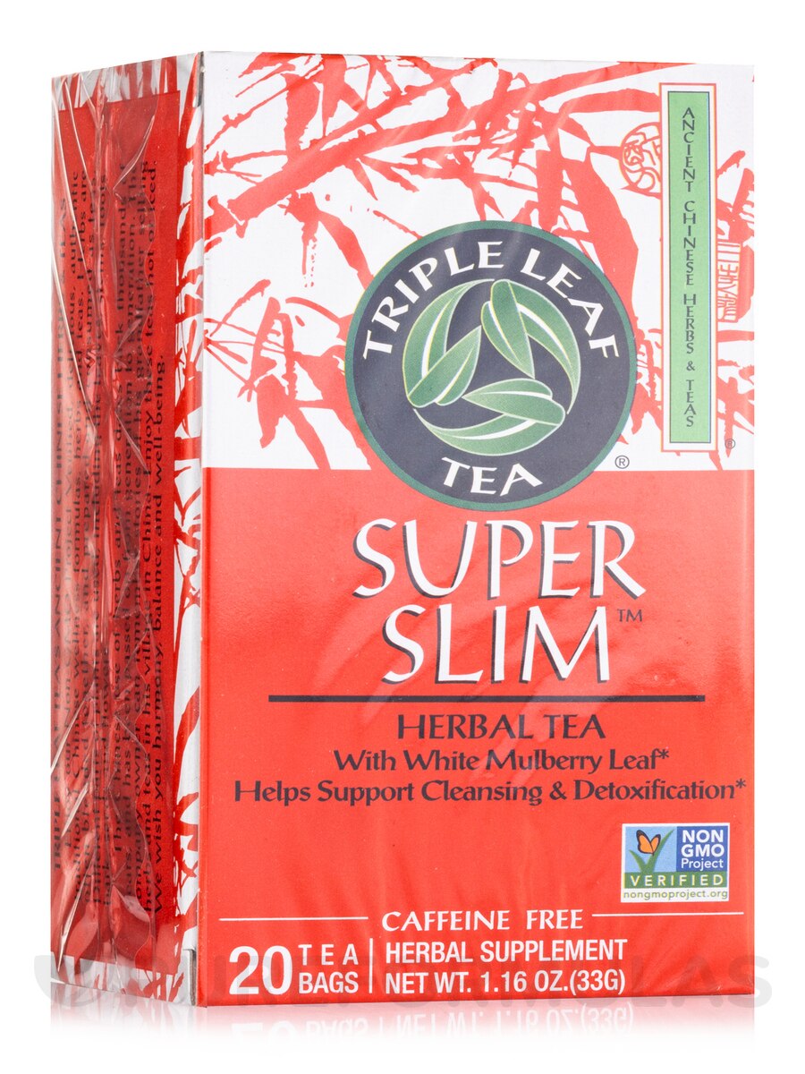 Super Slim™ Tea - 20 Tea Bags - Triple Leaf Tea | PureFormulas
