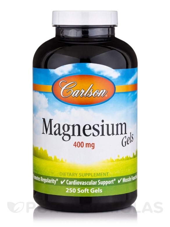 Liquid Magnesium 400 mg - 250 Soft Gels