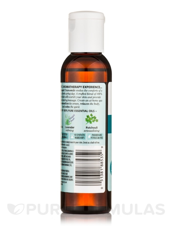 Tranquil Chamomile Aromatherapy Body Oil - 4 fl. oz (118 ml) - Alternate View 2