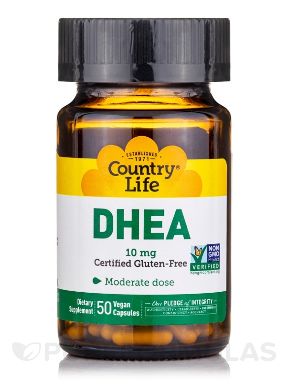 DHEA 10 mg - 50 Vegetarian Capsules
