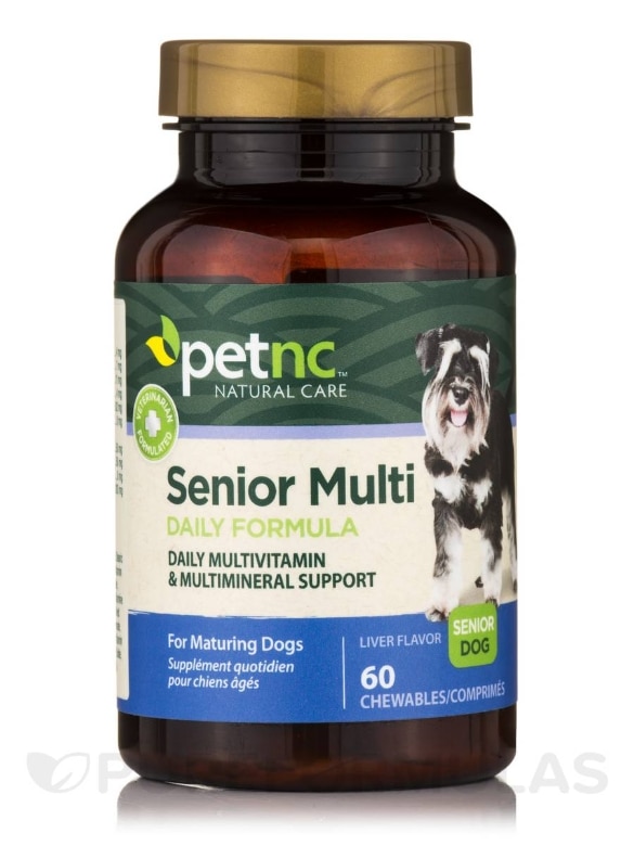 Dog Senior Multivitamin - 60 Chewables