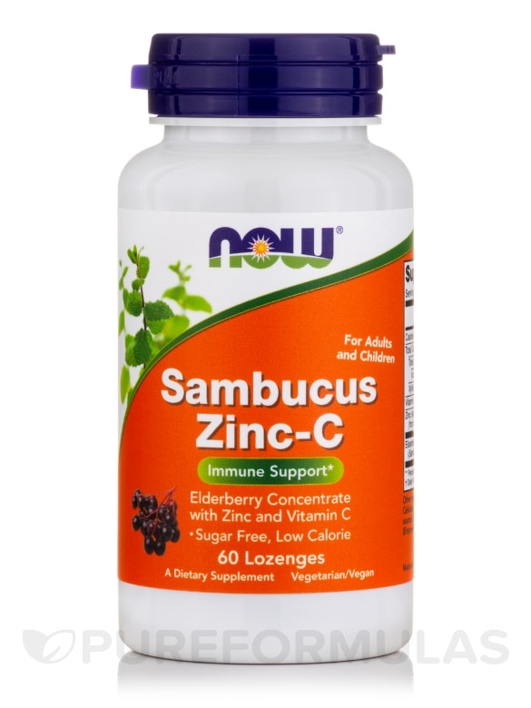 Sambucus Zinc-C - 60 Lozenges