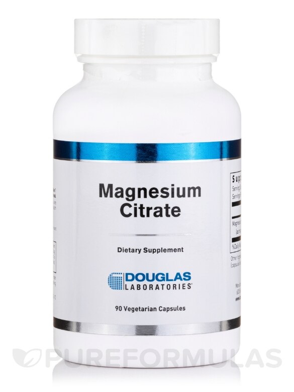 Magnesium Citrate - 90 Vegetarian Capsules